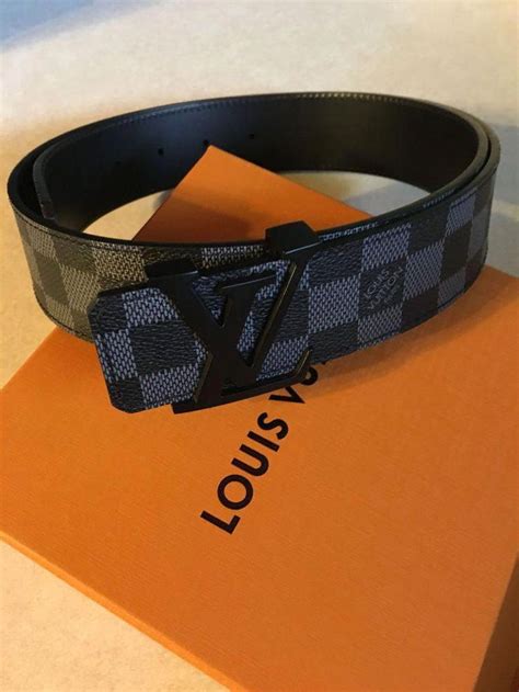 ebay louis vuitton damier belt|Louis Vuitton snakeskin belt.